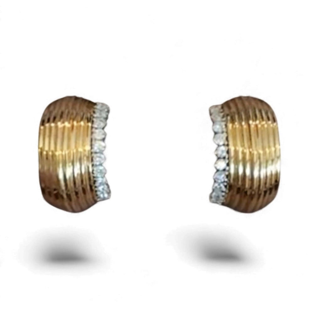 Lumire Hoop Earrings 18K Gold