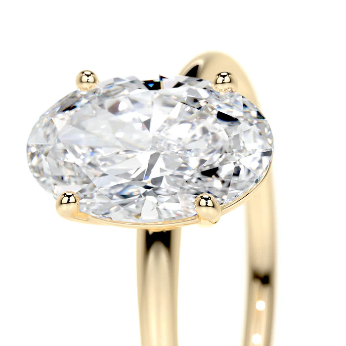 Oval Cut Diamond Engagement Ring