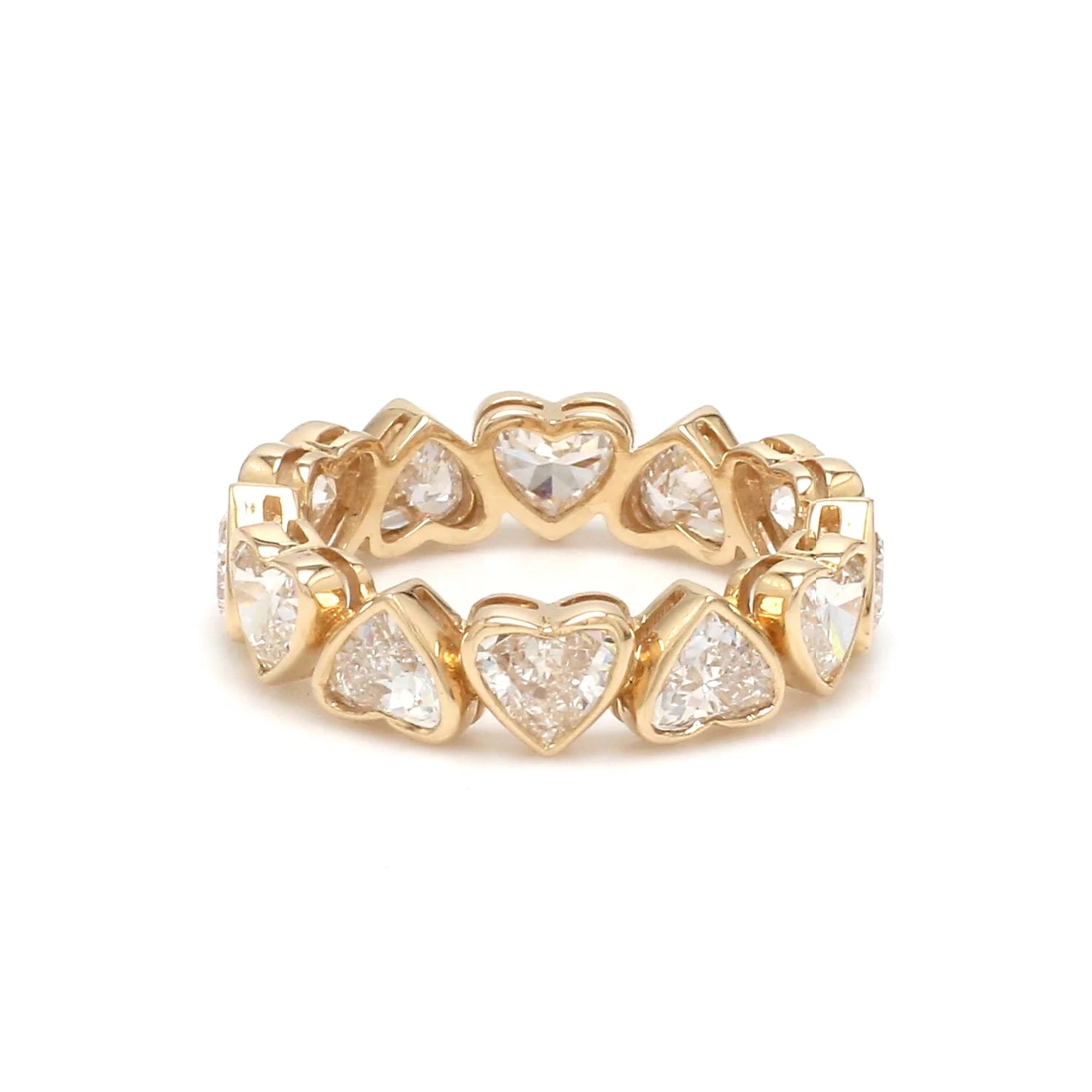 Heart Diamond Eternity Ring