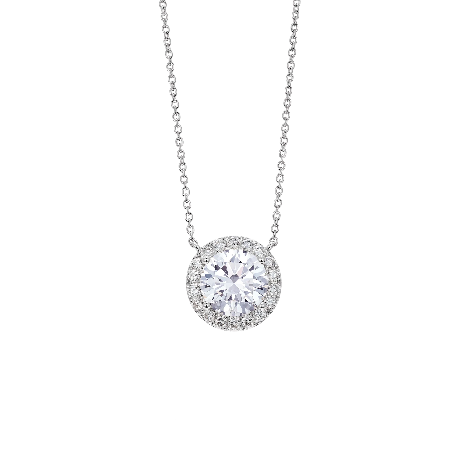 Halo Pendant Necklace