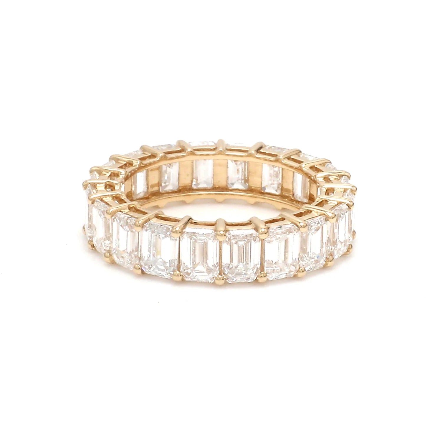 Emerald Cut Diamond Eternity Ring